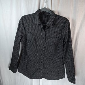 APT.9 Essentials women's long-sleeved buttondown casual shirt size large…